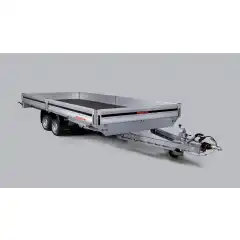 Med en ekstremt solid og holdbar varmgalvanisert (HDG) sveiset ramme og lette, men robuste aluminiumssider, samt front- og bakluker. Den doble torsjonsfj&aelig;ringen gir enest&aring;ende p&aring;litelighet. I tillegg til vanntetting er bunnen dekket med et sklisikkert belegg. Sidene, front- og baklukene kan enkelt &aring;pnes og fjernes, noe som gir praktisk lastemulighet fra alle sider.