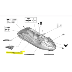 SEADOO HULL DECAL RIGHT