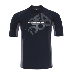 Kortermet rashguard herre