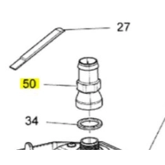 STRAIGHT PLASTIC FITTING