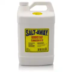 <p data-end="209" data-start="167"><strong data-end="209" data-start="167">SaltAway &ndash; den originale saltfjerneren</strong></p>

<ul data-end="598" data-start="211">
	<li data-end="260" data-start="211">
	<p data-end="260" data-start="213">Perfekt til <strong data-end="260" data-start="225">flushing og saltvannsrengj&oslash;ring</strong></p>
	</li>
	<li data-end="308" data-start="261">
	<p data-end="308" data-start="263"><strong data-end="279" data-start="263">Fjerner salt</strong> og hindrer rust og korrosjon</p>
	</li>
	<li data-end="362" data-start="309">
	<p data-end="362" data-start="311">Etterlater et <strong data-end="347" data-start="325">beskyttende belegg</strong> p&aring; overflatene</p>
	</li>
	<li data-end="430" data-start="363">
	<p data-end="430" data-start="365">Trygg &aring; bruke p&aring; <strong data-end="430" data-start="382">metall, plast, gummi, gelcoat, glass og lakk</strong></p>
	</li>
	<li data-end="502" data-start="431">
	<p data-end="502" data-start="433">Ideell til <strong data-end="502" data-start="444">b&aring;t, vannscooter, motor, tilhenger, fiskeutstyr og mer</strong></p>
	</li>
	<li data-end="544" data-start="503">
	<p data-end="544" data-start="505"><strong data-end="544" data-start="505">Biologisk nedbrytbar og ikke-giftig</strong></p>
	</li>
	<li data-end="598" data-start="545">
	<p data-end="598" data-start="547">&Eacute;n l&oslash;sning til <strong data-end="598" data-start="562">nesten alt som utsettes for salt</strong></p>
	</li>
</ul>

<p data-end="672" data-start="600"><strong data-end="609" data-start="600">Bruk:</strong><br data-end="612" data-start="609" />
P&aring;f&oslash;r, la virke i et par minutter og skyll av med ferskvann.</p>
