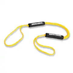 -Fort&oslash;y b&aring;ten/vannscooteren din med disse elastiske flytende Sea-Doo st&oslash;tdempede nylonrepene.<br />
-Gir sikkerhet n&aring;r vannscooteren ligger fort&oslash;yd til brygga.<br />
-En per pakke.