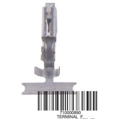 FEMALE TERMINAL (PAKKE AV 10)