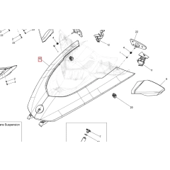Deksel front Anthracite