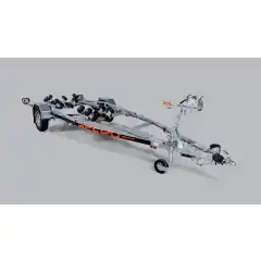 (1350V651L209) Innovativ Multiroller-henger med 20 selvregulerende ruller som sikrer jevn og trygg gang p&aring; hengeren under b&aring;topptak og utsetting. Frav&aelig;ret av kj&oslash;lruller gj&oslash;r at hengerene i MR-serien ogs&aring; kan passe til b&aring;ter som ikke har standard kj&oslash;l. Hengeren har en solid varmgalvanisert og helsveiset st&aring;lramme. Skjermer og andre komponenter er i h&oslash;ykvalitetsst&aring;l med belegg i Magnelis&reg;, som er 3 ganger mer motstandsdyktig mot korrosjon enn vanlig st&aring;l som brukes.