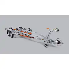 Skjermer og andre komponenter er I h&oslash;ykvalitetsst&aring;l med belegg i Magnelis&reg;, som er 3 ganger mer motstandsdyktig mot korrosjon enn vanlig st&aring;l som brukes.<br />
Tippvoggen bakerst guider b&aring;ten slik at den treffer mest mulig sk&aring;nsomt og riktig n&aring;r du vinsjer b&aring;ten av og p&aring;. Kj&oslash;lruller og justerbare sidest&oslash;tter hjelper b&aring;ten til &aring; ligge st&oslash;dig og trygt p&aring; hengeren.<br />
Respos smarte og brukervennlige lampel&oslash;sning kan vippes ut ved behov.