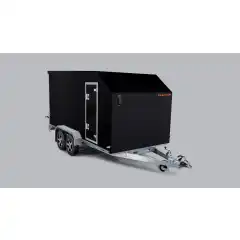 Hengeren med h&oslash;yest totalvekt i Norway Edition-serien. Den leveres ogs&aring; med utmerket standardutstyr: aluminiumsfelger, sided&oslash;r og hele 17 LED-lamper, som s&oslash;rger for at hengeren aldri g&aring;r ubemerket &ndash; selv p&aring; de m&oslash;rkeste kveldene. Tak og frontpanel er laget av &eacute;n sammenhengende glassfiberdel, noe som gir markedets beste kvalitet. Bladfj&aelig;rer med gassdempere sikrer jevn og stabil kj&oslash;ring. Perfekt for transport av opptil to sn&oslash;scootere, st&oslash;rre ATV-er eller andre kj&oslash;ret&oslash;y. Klargjort for Tempo 100.