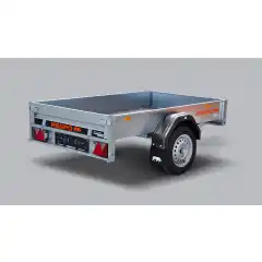 Det nyeste tilskuddet til v&aring;rt allerede imponerende utvalg av tilhengere. Ikke la deg lure av st&oslash;rrelsen &ndash; den er bygget for &aring; takle en rekke oppgaver og byr p&aring; smarte, praktiske l&oslash;sninger. Den har en tippbar ramme, avtakbare front- og baklemmer, og sist men ikke minst &ndash; en sv&aelig;rt gunstig pris. Perfekt for man&oslash;vrering i tett bytrafikk.