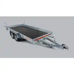 En st&oslash;dig og trygg henger som er spesialdesignet for &aring; frakte biler. En utrolig sterk og solid ramme som er varmgalvanisert og helsveiset. Sidekarmer og skjermer er laget av h&oslash;ykvalitets st&aring;l med belegg i Magnelis&reg;, som er 3 ganger mer motstandsdyktig mot korrosjon enn vanlig st&aring;l som brukes. V&aring;re sterke skjermer er laget for &aring; tr&aring; p&aring; og gir dermed bedre brukervennlighet og mulighet til &aring; n&aring; lasten. Lave sidekarmer gir enkel tilgang til &aring; &aring;pne bild&oslash;rene.