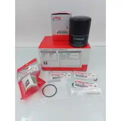 <p data-end="692" data-start="394">Dette er et originalt Yamaha 100-timers servicekit, sammensatt for Yamahas anbefalte f&oslash;rsteservice etter innkj&oslash;ring. Kitet inneholder n&oslash;dvendige slitedeler som normalt byttes ved 100-timers service, og gir en enkel og trygg gjennomf&oslash;ring av korrekt vedlikehold p&aring; motoren.</p>

<p data-end="979" data-start="694">Ved &aring; benytte originale Yamaha-deler sikrer du korrekt passform, p&aring;litelig filtrering og komponenter som er utviklet for motorens belastning og driftsforhold. Dette bidrar til stabil drift, lengre levetid og reduserer risikoen for driftsproblemer i en kritisk fase av motorens levetid.</p>

<p data-end="1131" data-start="981">⚠️ <strong data-end="993" data-start="984">Merk:</strong><br data-end="996" data-start="993" />
Kitet leveres <strong data-end="1039" data-start="1010">uten motorolje og girolje</strong>. Riktig oljetype og mengde varierer etter motormodell og &aring;rsmodell og m&aring; bestilles separat.</p>

<p data-end="1360" data-start="1133"><strong data-end="1183" data-start="1133">Innhold i dette kitet (iht. etikett p&aring; esken):</strong><br data-end="1186" data-start="1183" />
&ndash; Oljefilter (element)<br data-end="1211" data-start="1208" />
&ndash; Filterelement (med tag)<br data-end="1239" data-start="1236" />
&ndash; Pakninger (flere typer)<br data-end="1267" data-start="1264" />
&ndash; O-ring<br data-end="1278" data-start="1275" />
&ndash; Splint (cotter pin)<br data-end="1302" data-start="1299" />
<em data-end="1360" data-start="1302">(Eksakt innhold kan variere noe etter produksjonsserie.)</em></p>

<p data-end="1543" data-start="1362"><strong data-end="1405" data-start="1362">Passer til (utvalg modeller fra esken):</strong><br data-end="1408" data-start="1405" />
&ndash; Yamaha F225F<br data-end="1425" data-start="1422" />
&ndash; Yamaha F250D<br data-end="1442" data-start="1439" />
&ndash; Yamaha F300B<br data-end="1459" data-start="1456" />
<em data-end="1543" data-start="1459">(Se komplett kompatibilitetsliste i nettbutikken for korrekt modell og &aring;rsmodell.)</em></p>

<p data-end="1771" data-start="1545"><strong data-end="1590" data-start="1545">Fordeler med originalt Yamaha servicekit:</strong><br data-end="1593" data-start="1590" />
✔ Originale Yamaha-deler med korrekt passform<br data-end="1641" data-start="1638" />
✔ Korrekt sammensatt for 100-timers service<br data-end="1687" data-start="1684" />
✔ Enklere vedlikehold &ndash; alt samlet i &eacute;n pakke<br data-end="1735" data-start="1732" />
✔ Trygg innkj&oslash;ring og stabil drift</p>
