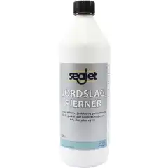 <h2>Sejaet Jordslagfjerner fjerner effektivt jordslag og gr&oslash;nnalger p&aring; alle fargeekte stoff, som b&aring;tkalesjer, seil, telt, skai, plast og tre.</h2>
Seajet Jordslagfjerner er et ferdigblandet middel til bekjempelse av jordslag og annen organisk misfarging. Den egner seg sv&aelig;rt godt til kalesjer, og kan med fordel ogs&aring; benyttes p&aring; markiser, plastm&oslash;bler, vinyl, skai, fendere, fuger p&aring; fliser i v&aring;trom/ samt p&aring; trykkimpregnerte materialer i terrassegulv.<br />
<br />
- Volum: 1 l<br />
<br />
<b>Bruksanvisning:</b><br />
- P&aring;f&oslash;ring: Produkter som skal behandles b&oslash;r helst v&aelig;re t&oslash;rre. Seajet Jordslagfjerner p&aring;f&oslash;res med dusjspr&oslash;yte eller svamp.<br />
- Virketid: Virketid er avhengig av hvor sterkt angrepet produktet som skal behandles er. 10 minutter +/- er en generell anbefaling. Pass p&aring; at Seajet Jordslagfjerner ikke t&oslash;rker. Skyll grundig med kaldt vann etter behandlingen.<br />
- NB: Utf&oslash;r alltid en test p&aring; ett lite synlig omr&aring;de p&aring; produktet som skal behandles for &aring; sjekke at det er fargeekte og ikke blekner. Seajet Jordslagfjerner b&oslash;r ikke benyttes p&aring; produkter som er impregnert med oljer eller fett.<br />
<br />
<b>Mer info:</b><br />
<a href="https://webserver.flak.no/vbilder/1092206_etikett.pdf" target="_blank">- Flaskens etikett</a><br />
<br />
<br />
<strong>Sikkerhetsinformasjon for Seajet Jordslagfjerner</strong><br />
<a href="https://app.ecoonline.com/+spf3e3f9be24350821cf79f9e8daef17e8bab2dfc142f5e6ae98adc2df8b7f0a50d9cf9001205dad7c3cc043cd85d3bd538aaad997a5916ce518f253505a5bbac80f2ec6d8e8188dcc7edff7ecdf6bf992" target="_blank">- Sikkerhetsdatablad</a> (pdf)

<ul>
	<li>H314 Gir alvorlige etseskader p&aring; hud og &oslash;yne.</li>
	<li>H412 Skadelig, med langtidsvirkning, for liv i vann.</li>
</ul>

<img alt="" src="https://cdn.ecoonline.com/ui/pictograms/GHS05.svg" width="50" />