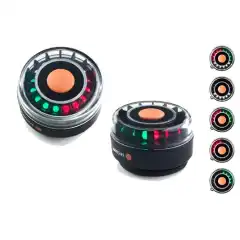 Navilight Lanterne Led Rundtlysende Hvit 360 Gr. er en p&aring;litelig og funksjonell lanterne designet for &aring; sikre optimal synlighet og sikkerhet p&aring; sj&oslash;en. Med sitt 360 graders rundtlysende design gir denne lanternen et jevnt og klart lys som er synlig fra alle vinkler, noe som er essensielt for navigasjon og trygg ferdsel i m&oslash;rke eller utfordrende v&aelig;rforhold. Den hvite LED-lyskilden sikrer lang levetid og lavt str&oslash;mforbruk, noe som gj&oslash;r den b&aring;de &oslash;konomisk og milj&oslash;vennlig. Denne lanternen fra Navisafe kombinerer robust konstruksjon med moderne teknologi, og er laget for &aring; t&aring;le t&oslash;ffe maritime milj&oslash;er. Den er enkel &aring; montere og vedlikeholde, noe som gj&oslash;r den ideell for b&aring;de fritidsb&aring;ter og profesjonelle fart&oslash;y. Navilight Lanterne Led gir deg trygghet ved at du overholder maritime lyskrav, samtidig som den bidrar til bedre synlighet og sikkerhet om bord. Velg Navilight Lanterne Led Rundtlysende Hvit 360 Gr. for en kvalitetsl&oslash;sning som m&oslash;ter h&oslash;ye standarder innen maritim belysning. Med dette produktet f&aring;r du en effektiv og holdbar lanterne som sikrer at b&aring;ten din er godt synlig under alle forhold, noe som er avgj&oslash;rende for sikker navigasjon og trygghet p&aring; sj&oslash;en.