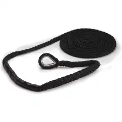 <b>Fort&oslash;yningstau med sjokkdemping.</b><br />
<br />
Det smarte integrerte sjokkdempingssystemet i Extension Mooring gj&oslash;r dette fort&oslash;yningstauet unikt. Sjokkdempingen gir Extension Mooring utmerkede strekkegenskaper og gj&oslash;r det til en ideell permanent fort&oslash;yningsl&oslash;sning i havn.<br />
<br />
<b>Tekniske data:</b> Extension Mooring best&aring;r av en 16-tr&aring;ders hul polyamidfletting som gir fort&oslash;yningstauet utmerkede strekkegenskaper og som gj&oslash;r det lett &aring; spleise. Et spesielt belegg gj&oslash;r at det tar opp lite vann og forsterker slitestyrken.<br />
 