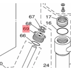 SCREW, TRIM CYLINDER END