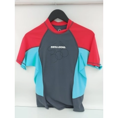 Kortermet rashguard herre