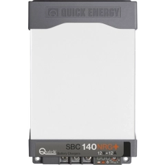 Batterilader QUICK 12V/12 A, 2 utg.