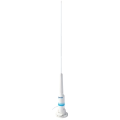 VHF antenne 1m m/falldown brakett 4 m kabel