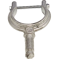 1852 Åregaffel aluminium 2 1/4
