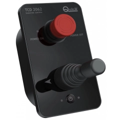 Quick TCD 2062 joystick til baugpropell, m/hovedbryter