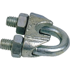 Wireklemme, galvanisert