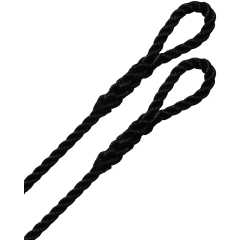 Robline 3-slått fenderline 2-pk sort