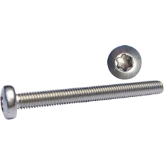Syrefaste maskinskruer A4, panhode, torx